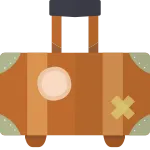 Travel Bag SVG Icon